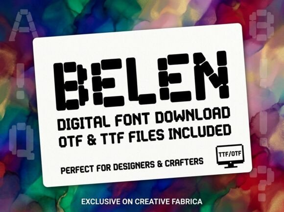 Exploring Belen: A Decorative Font for Bold Design
