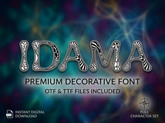 Exploring Idama: A Typeface for Bold Visual Statements
